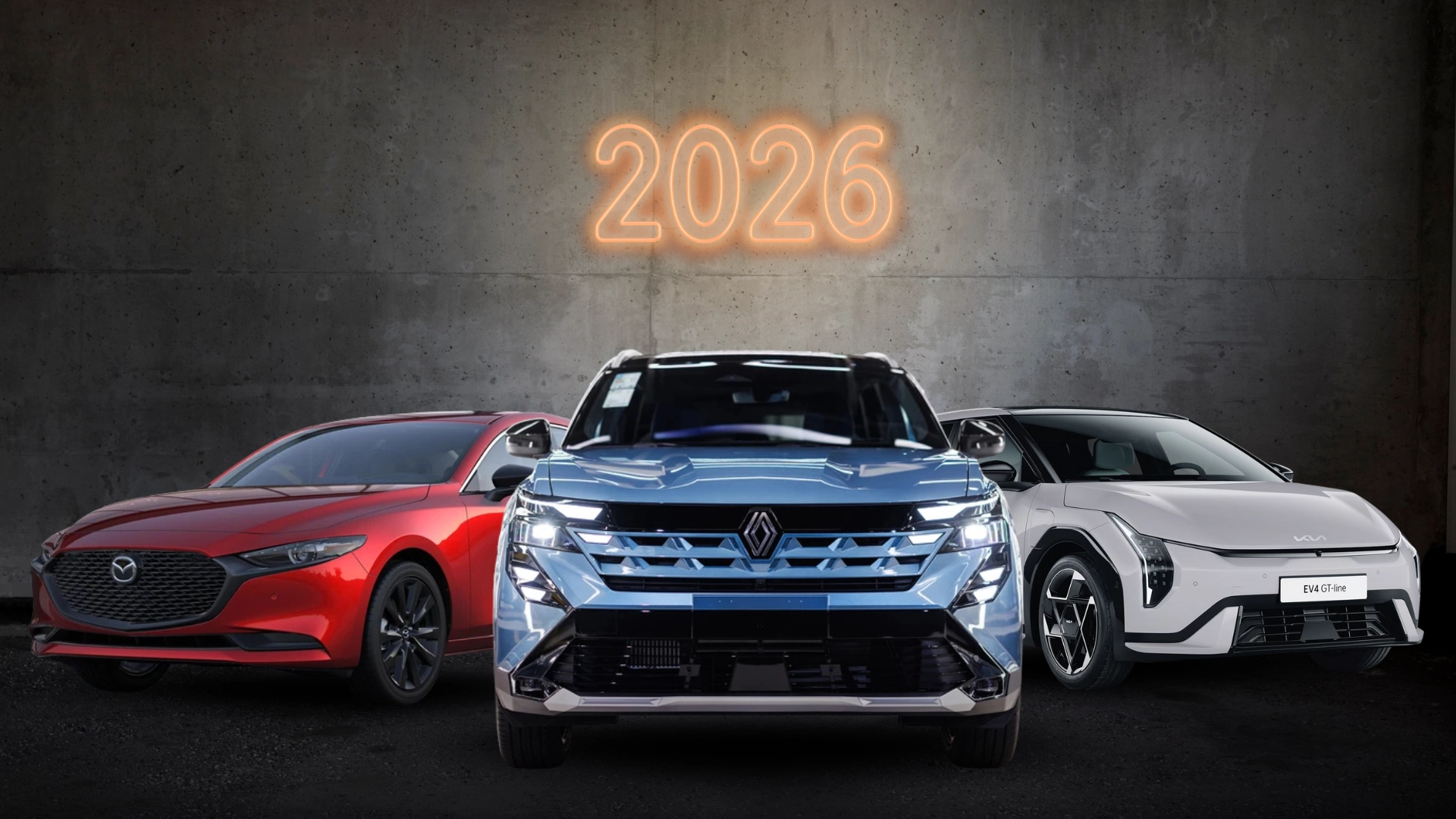 Top autos del futuro: 3 de los más esperados para 2026