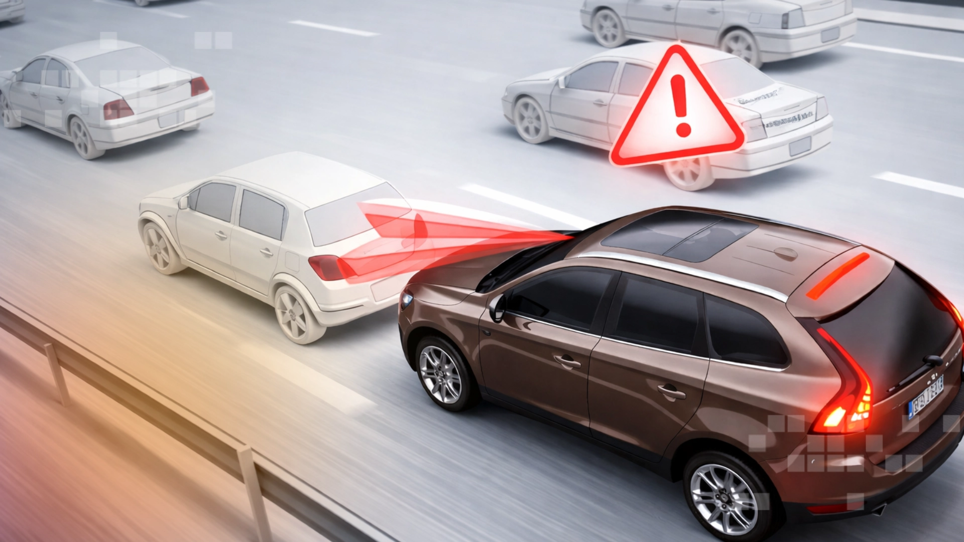 Frenos AEB, la evolución del frenado: de la fuerza humana al algoritmo que toma decisiones 